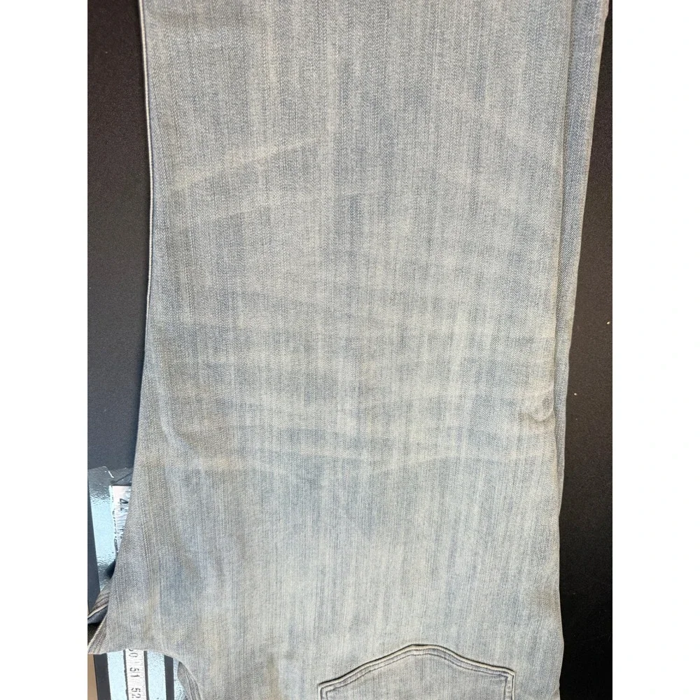 Duluth Trading Co Selvedge Double Flex Jeans Mens 46x30 Light Wash Standard Fit